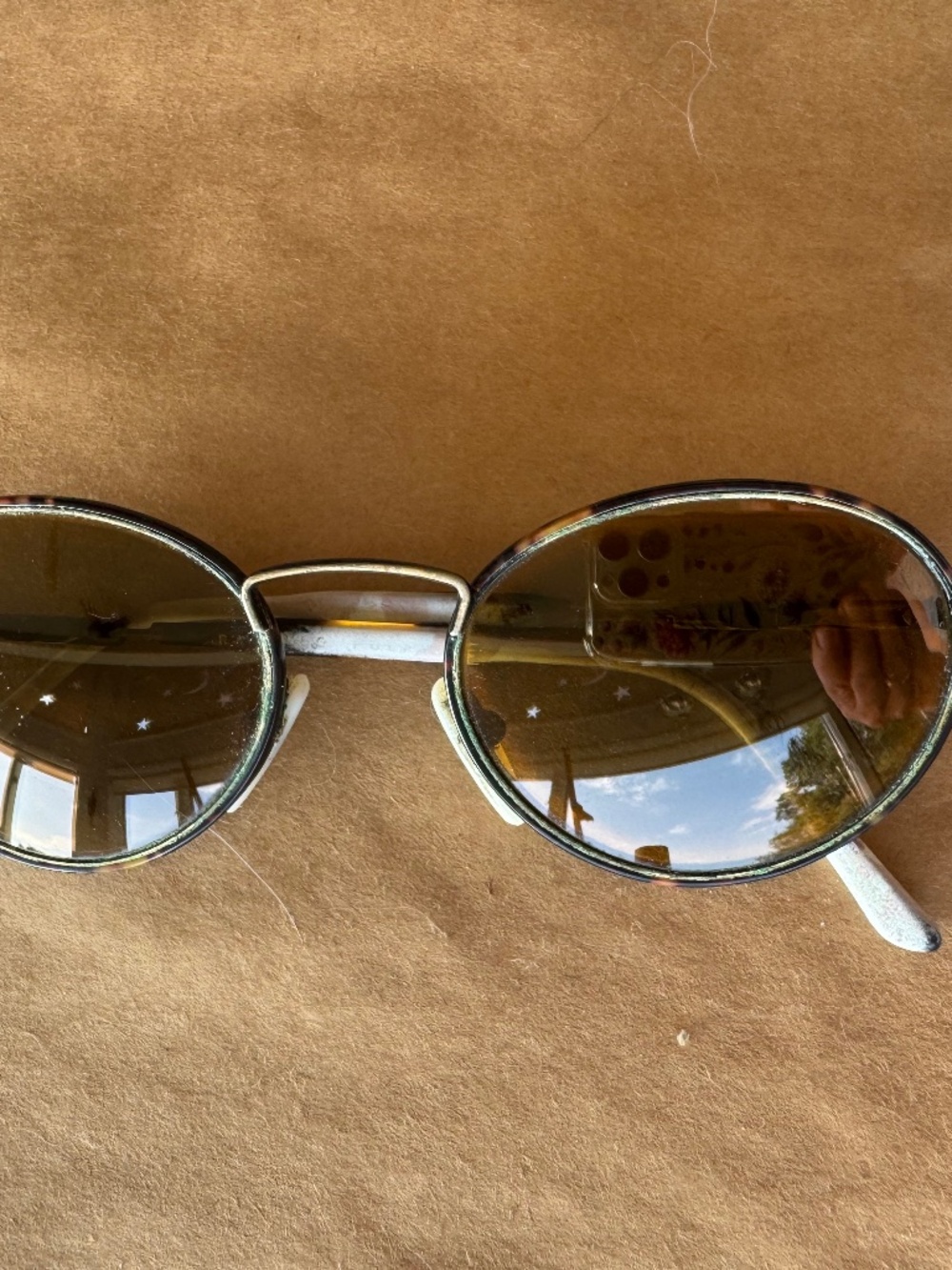 Vintage Hobie Tortoise Sunglasses with case